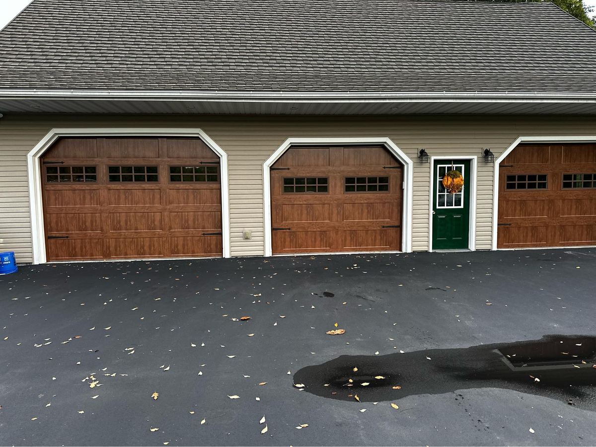 Garage door installation